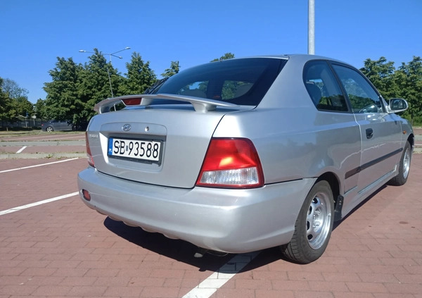 Hyundai Accent cena 2300 przebieg: 145000, rok produkcji 2002 z Libiąż małe 191